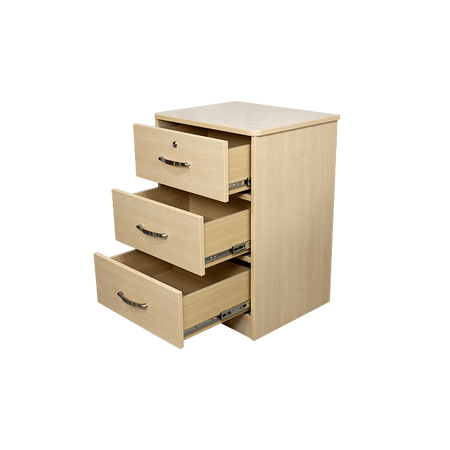 Three Drawer Nightstand - CornellSurgical.com