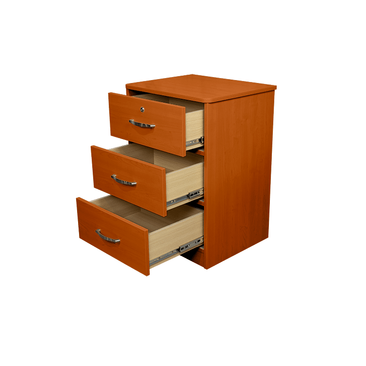 Three Drawer Nightstand - CornellSurgical.com