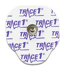 Trace 1 ECG Stress Electrode, Foam, Snap Connector, 30/pkg - CornellSurgical.com