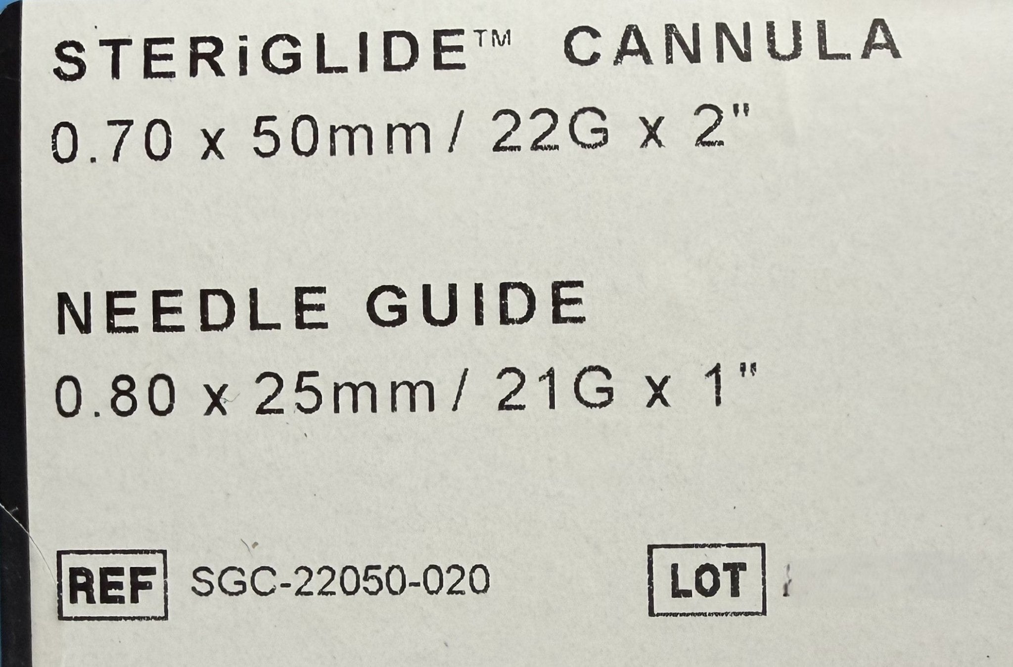 TSK STERiGLIDE™ Aesthetic Microcannula - CornellSurgical.com