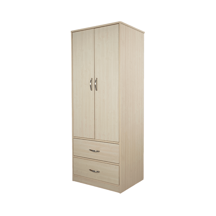 Two Door / Two Drawer Wardrobe - CornellSurgical.com