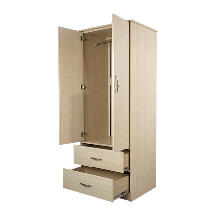 Two Door / Two Drawer Wardrobe - CornellSurgical.com