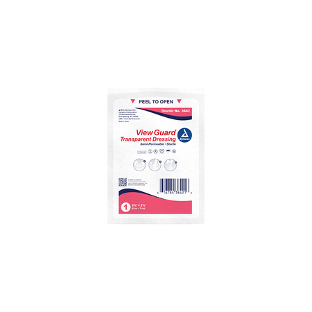 View Guard Transparent Dressing - 2 3/8" x 2.75" - CornellSurgical.com