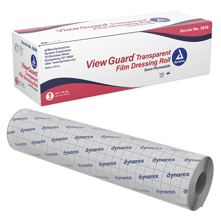 View Guard Transparent Film, 10" (Compare to Saniderm) - CornellSurgical.com