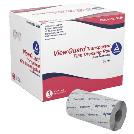 View Guard Transparent Film, 4" (Compare to Saniderm) - CornellSurgical.com