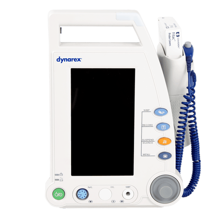 Vital Signs Patient Monitor, w/ Stand, Touch Screen, by Dynarex - CornellSurgical.com
