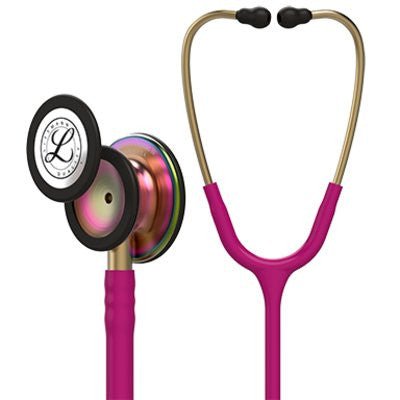 5806 Littmann Classic III - Raspberry w/ Rainbow Finish - CornellSurgical.com