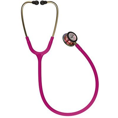 5806 Littmann Classic III - Raspberry w/ Rainbow Finish - CornellSurgical.com