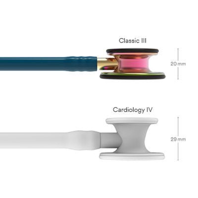 5807 Littmann Classic III - Caribbean w/ Rainbow Finish - CornellSurgical.com
