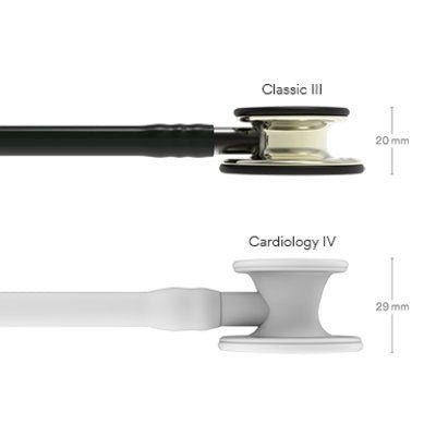5861 Littmann Classic III - Black w/ Champagne Finish - CornellSurgical.com