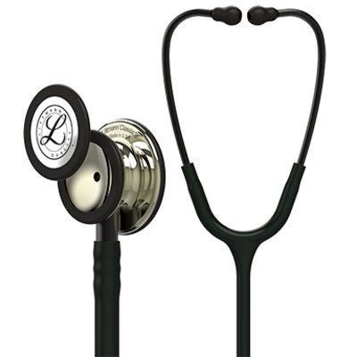 5861 Littmann Classic III - Black w/ Champagne Finish - CornellSurgical.com