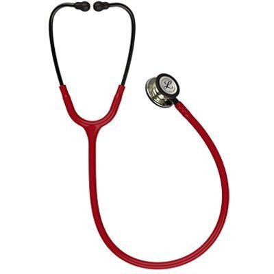 5864 Littmann Classic III - Burgundy w/ Champagne Finish - CornellSurgical.com