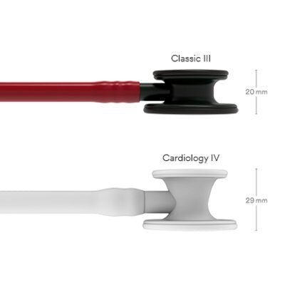 5868 Littmann Classic III - Burgundy w/ Black Finish - CornellSurgical.com
