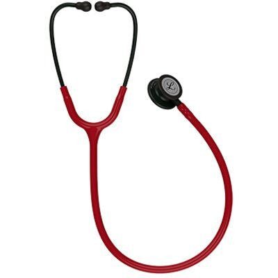 5868 Littmann Classic III - Burgundy w/ Black Finish - CornellSurgical.com