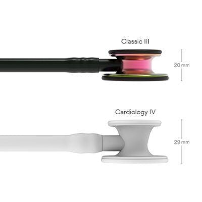 5870 Littmann Classic III - Black w/ Rainbow Finish - CornellSurgical.com
