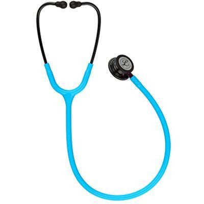 5872 Littmann Classic III - Turquoise w/ Smoke & Pink Stem - CornellSurgical.com