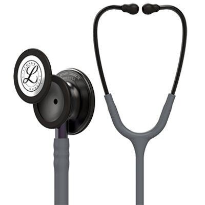 5873 Littmann Classic III - Gray w/ Smoke & Violet Stem - CornellSurgical.com