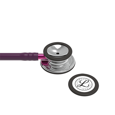 5960 Littmann Classic III - Plum w/ Mirror Finish & Pink Stem - CornellSurgical.com