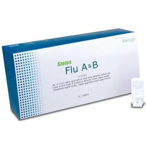 Status Flu A & B Test, 25/box