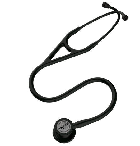 6163 Littmann Cardiology IV - Black w/ All Black Finsih - CornellSurgical.com