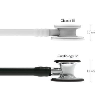 6177 Littmann Cardiology IV - Black w/ Mirror Finish - CornellSurgical.com