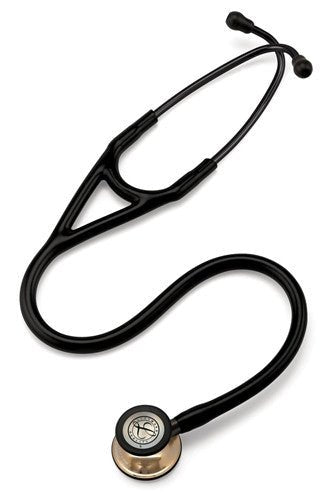 6179 Littmann Cardiology IV - Black w/ Champagne Finish - CornellSurgical.com