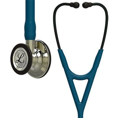 6190 Littmann Cardiology IV - Caribbean Blue w/ Champagne Finish - CornellSurgical.com
