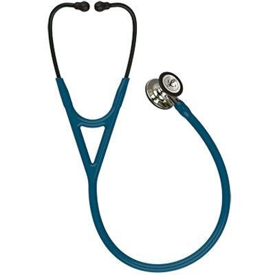 6190 Littmann Cardiology IV - Caribbean Blue w/ Champagne Finish - CornellSurgical.com