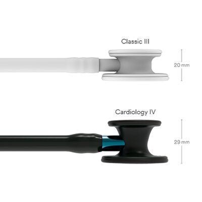 6201 Littmann Cardiology IV - Black Edition w/ Blue Stem - CornellSurgical.com