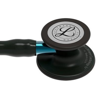 6201 Littmann Cardiology IV - Black Edition w/ Blue Stem - CornellSurgical.com