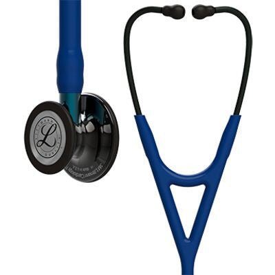 6202 Littmann Cardiology IV - Navy w/ Smoke & Blue Stem - CornellSurgical.com