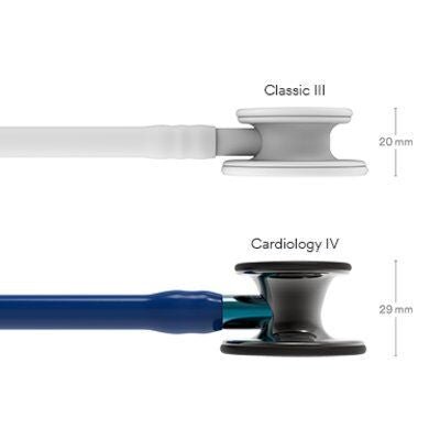 6202 Littmann Cardiology IV - Navy w/ Smoke & Blue Stem - CornellSurgical.com