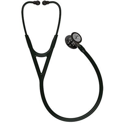 6204 Littmann Cardiology IV - Black w/ Smoke & Champagne Stem - CornellSurgical.com