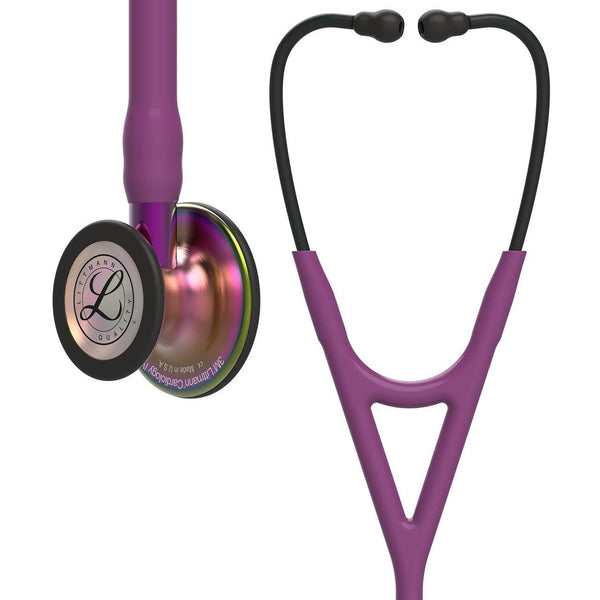 6205 Littmann Cardiology IV - Plum w/ Rainbow Finish - CornellSurgical.com
