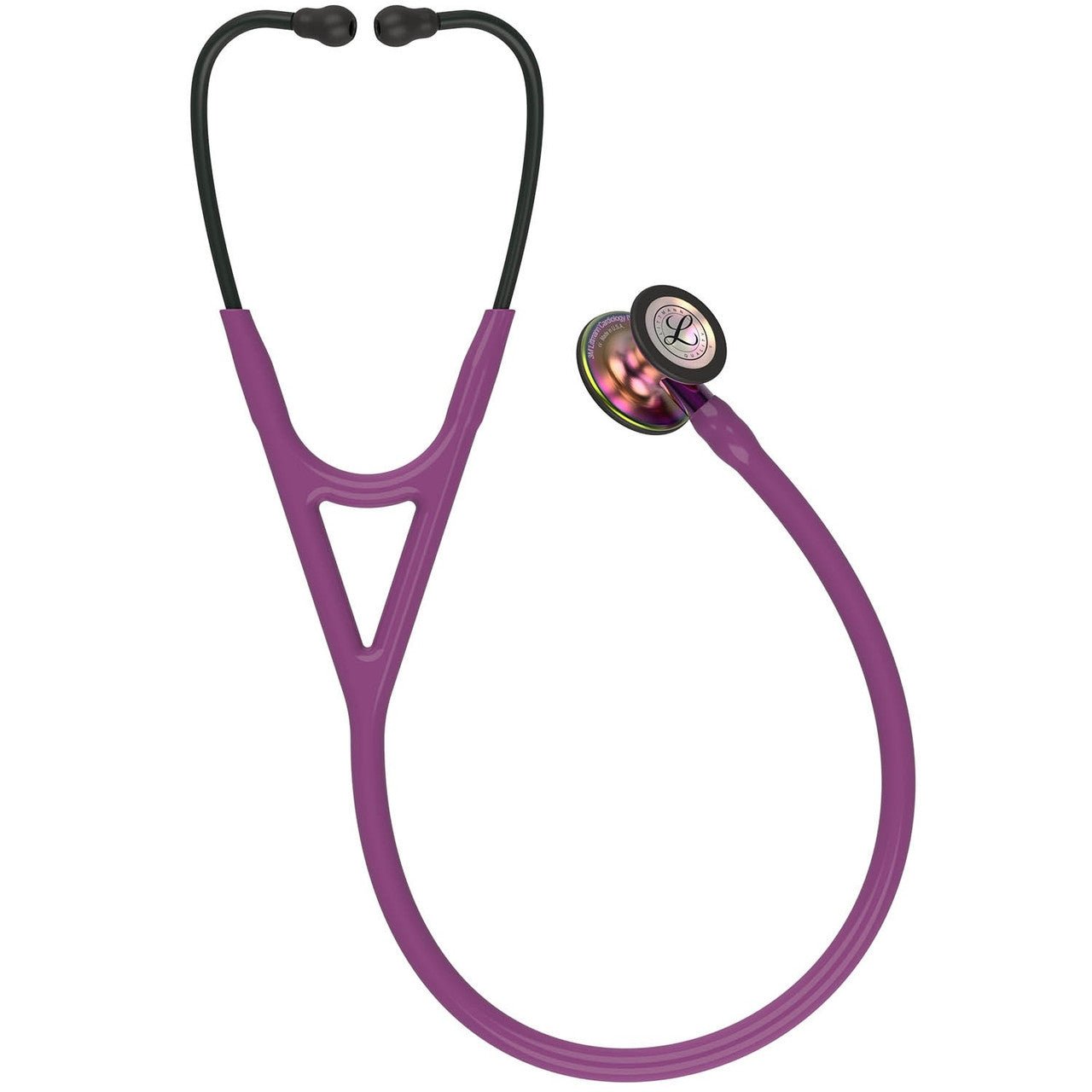 6205 Littmann Cardiology IV - Plum w/ Rainbow Finish - CornellSurgical.com