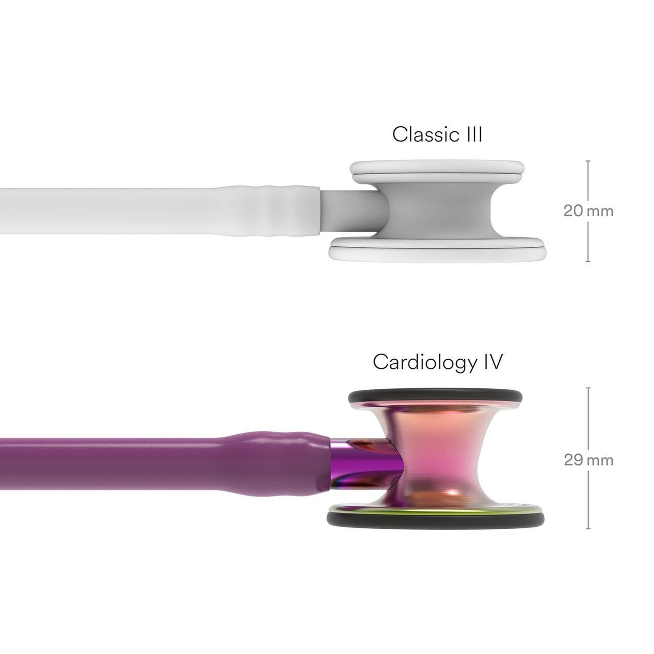 6205 Littmann Cardiology IV - Plum w/ Rainbow Finish - CornellSurgical.com