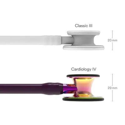 6239 Littmann Cardiology IV - Plum w/ Rainbow & Violet Stem - CornellSurgical.com