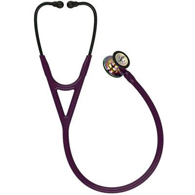 6239 Littmann Cardiology IV - Plum w/ Rainbow & Violet Stem - CornellSurgical.com