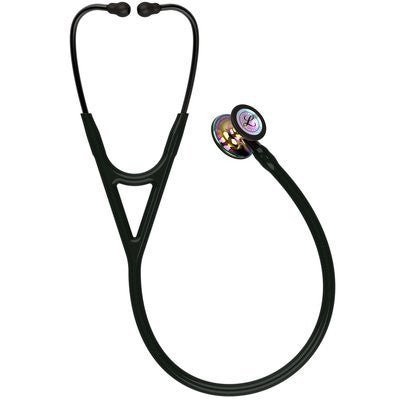 6240 Littmann Cardiology IV - Black w/ Rainbow & Smoke Stem - CornellSurgical.com
