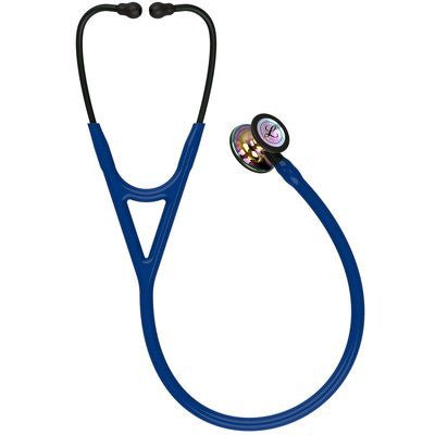 6242 Littmann Cardiology IV - Navy w/ Rainbow & Black Stem - CornellSurgical.com