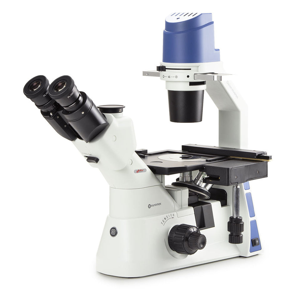 Inverted trinocular microscope with mechanical stage (EOX-2053-PLPH)