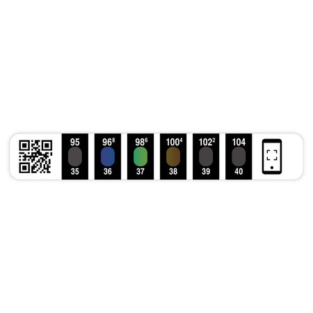 Adhesive Forehead Thermometer, 100'S - CornellSurgical.com