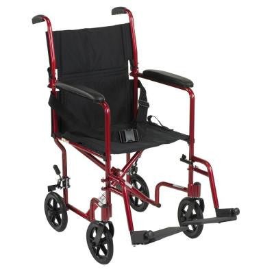 Aluminum Transport Chair 19" - CornellSurgical.com