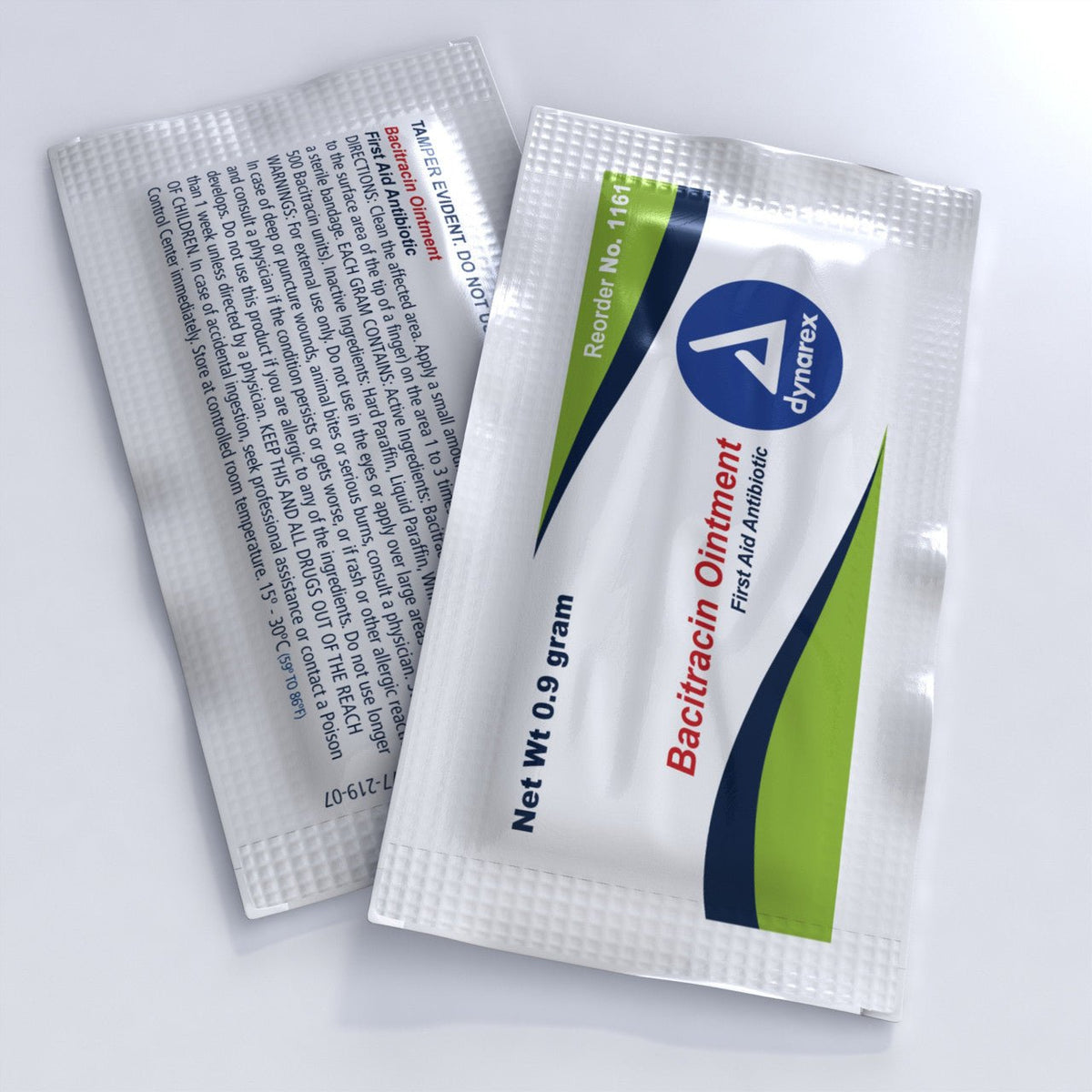 Bacitracin Ointment - 0.9 g foil pack 144's - CornellSurgical.com
