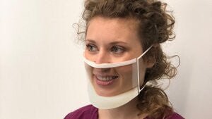 ClearMask Transparent Face Mask (CM001EZ) – CornellSurgical.com