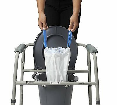 Commode Liner with Absorbent Pad, 12/box - CornellSurgical.com