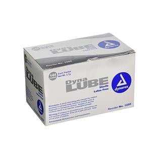 DynaLube Lubricating Jelly 2.7 gram - 144's - CornellSurgical.com