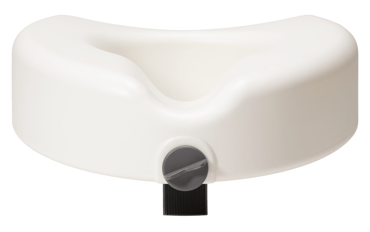 Dynarex Raised Toilet Seat, Locking - CornellSurgical.com