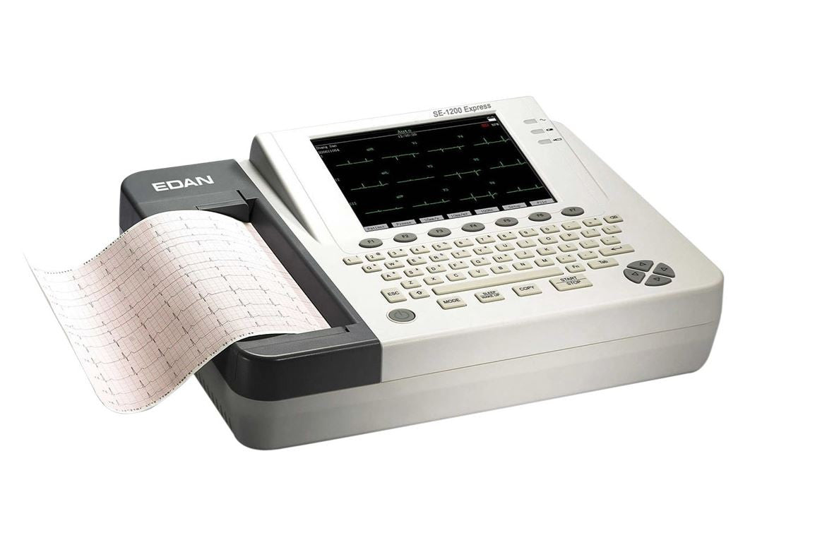 EdanUSA SE - 1200 Express Basic ECG Machine - CornellSurgical.com