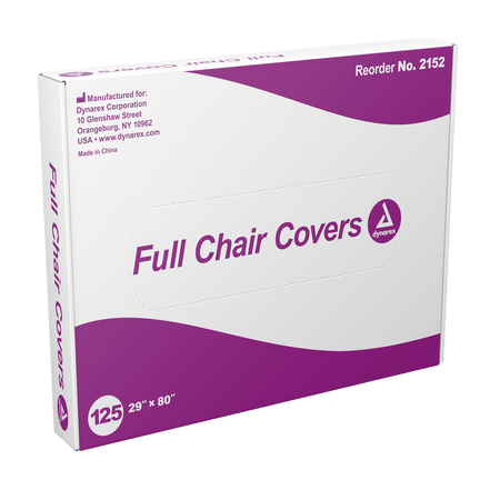 Full chair Cover 29" x 80", 125/box - CornellSurgical.com